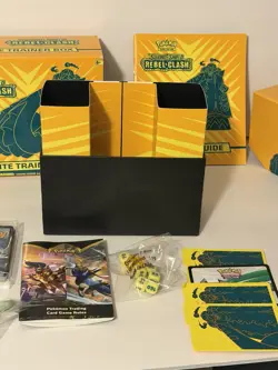 Pokemon Sword and Shield Rebel Clash Elite Trainer Box 820650807008 - Image 5