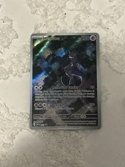 Pokemon Mewtwo Black Star Promo 052 , Sv: Scarlet & Violet 151 Holo - Image 1