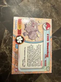 Pokemon Tv Animation Edition Series 2 Weezing #110 Foil Blue Logo 2000 - Image 2