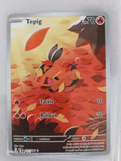 Tepig 096/086 - White Flare - Scarlett And Violet - Pokemon TCG - Image 1