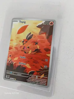 Tepig 096/086 - White Flare - Scarlett And Violet - Pokemon TCG - Image 3