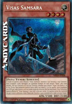 VISAS SAMSARA • Segreta Prismatica • MP24 IT108 • 1Ed • Yugioh! • ANDYCARDS - Image 1