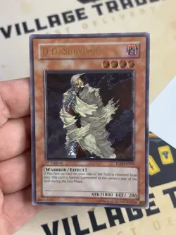 D.D. Survivor TLM-EN023 Ultimate Rare 1st Edition Yu-Gi-Oh! MP EURO - Image 3