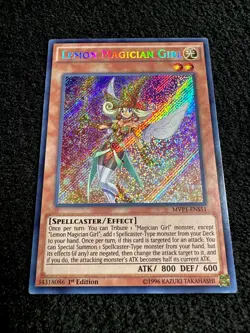🔥 YUGIOH • LEMON MAGICIAN GIRL • SECRET RARE • MVP1-ENS51 • 1st • NM 🔥 - Image 2