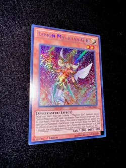 🔥 YUGIOH • LEMON MAGICIAN GIRL • SECRET RARE • MVP1-ENS51 • 1st • NM 🔥 - Image 4