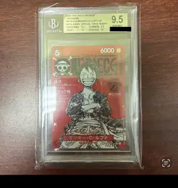 2025 One Piece ST21-014 Magazine Japanese Promos SR 20TH Anniversary BGS 9.5 - Image 1
