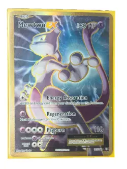 Pokemon TCG Mewtwo EX 103/108 Ultra Rare Holo Card Evolutions XY - Image 2
