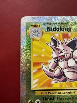 Nidoking 31/110 Reverse Holo Rare Legendary Collection Pokemon Card LP - Image 3