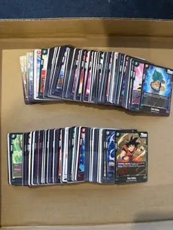 Dragon Ball Super Fusion World FB-05 200+ Card Lot 2 Rare 1 Leader 65 Uncommon - Image 1