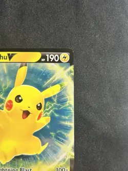Pokemon Card Pikachu V SWSH198 Promo Sword & Shield Promo Card NM FAST SHIP!! - Image 3