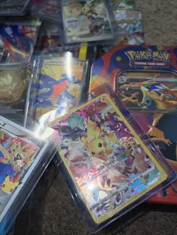 Used Pokemon Lot DDD- As Seen Cards And Box(s) Some Dents And Tears - Image 2
