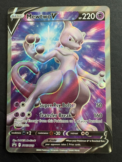 Mewtwo V SWSH229 SWSH: Sword & Shield Promo Pokemon Card Holo NM - Image 1