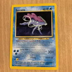 Suicune - 27/64 - Pokemon Neo Revelation Unlimited Rare Card WOTC NM - Image 1