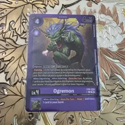 Digimon Card Game Ogremon Limited Foil EX9-059 Versus Monsters - Image 1