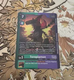 Digimon Card Game Toropiamon Limited Foil EX9-042 Versus Monsters - Image 1