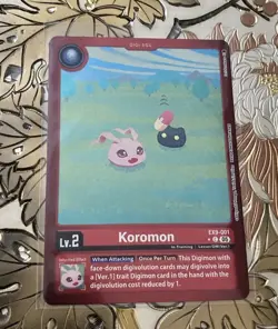 Digimon Card Game Koromon Limited Foil EX9-001 Versus Monsters - Image 1