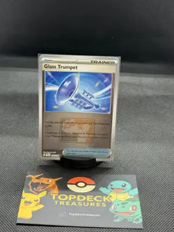 Glass Trumpet 135/142 Holofoil Promo League & Championship Cards Pokemon NM - Image 1