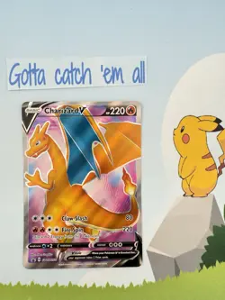 Charizard V SWSH050 SWSH: Sword & Shield Promo Cards Holo - Image 1