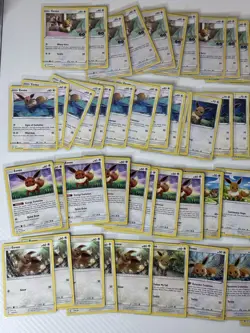 Eevee Pokemon Card Lot (69) Sword And Shield, Sun & Moon & More - Image 2