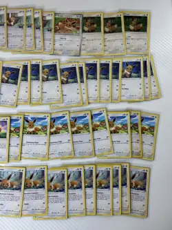 Eevee Pokemon Card Lot (69) Sword And Shield, Sun & Moon & More - Image 4