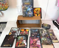 World of Warcraft Trading Cards - Heroes of Azeroth Starter Deck & Huge Lot - Image 1