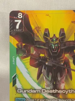 Gundam TCG Gundam Deathscythe Hell Store Tournament Winner Card - Image 2