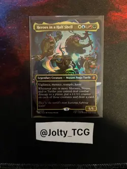Heroes in a Half Shell (0006) (Borderless) Commander: TMNT Foil - Image 1