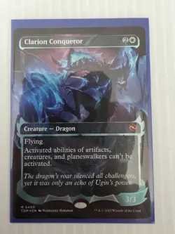 Clarion Conqueror #400 (Showcase) Tarkir: Dragonstorm Foil - Image 1