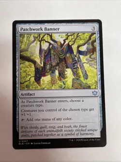 Patchwork Banner Bloomburrow #247 Uncommon - Image 1