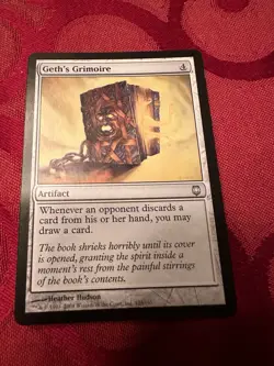 Geth's Grimoire - Darksteel - LP - MTG- Magic The Gathering - Image 1