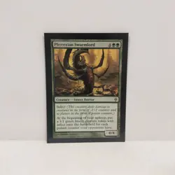 Phyrexian Swarmlord New Phyrexia MP Moderately Played - Image 1