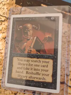 Demonic Tutor Unlimited Edition Regular - Image 1