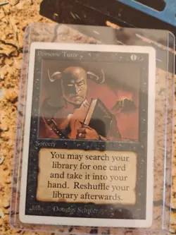 Demonic Tutor Unlimited Edition Regular - Image 2