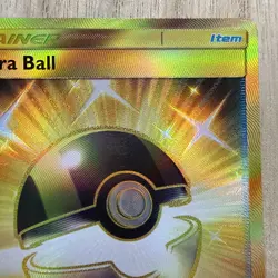 ULTRA BALL - Secret Rare Holo SM Base Set - #161/149 Trainer Card - Pokemon TCG - Image 3