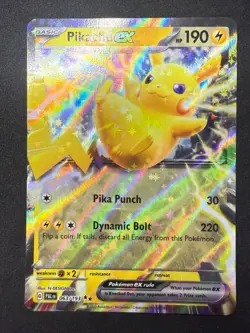 Pikachu ex 063/193 | Paldea Evolved Holo | Pokemon Card | NM - Image 1