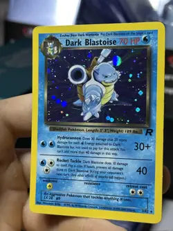 #3 Dark Blastoise 3/82 Team Rocket 2000 Holo Rare WOTC Pokemon Card TCG - Image 4
