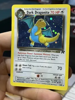 #2 Dark Dragonite 5/82 Team Rocket 2000 Holo Rare WOTC Pokemon Card TCG - Image 4