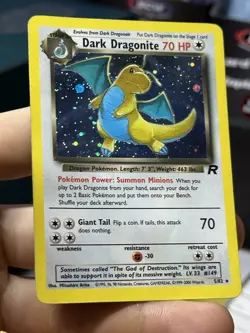#2 Dark Dragonite 5/82 Team Rocket 2000 Holo Rare WOTC Pokemon Card TCG - Image 5