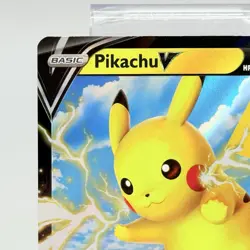 Pikachu V 086/264 Fusion Strike Ultra Rare Pokemon Card Full Art NM - Image 2