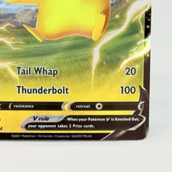 Pikachu V 086/264 Fusion Strike Ultra Rare Pokemon Card Full Art NM - Image 4
