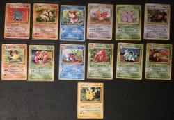Pokemon Vintage Japanese Jungle Lot NM-LP - Image 1