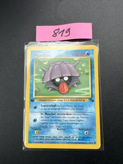 1. Edition - Muschas 54/62 - Fossil - Pokemon TCG - Vintage Karte - Image 1