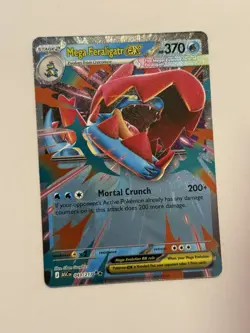 Mega Feraligatr Ex 043/217 Ascended Heroes English Pokemon TCG NM - Image 1