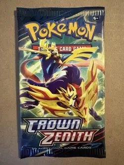 Crown Zenith Pokemon TCG Booster Pack Sealed - Image 1