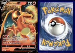 Charizard V 017/172 - Pokemon TCG Brilliant Stars (2022) - NM - Holo Ultra Rare - Image 1