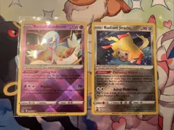 Pokemon Radiant Jirachi #120/195 & Radiant Gardevoir #069/196 Holo NM Collection - Image 1
