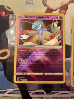 Pokemon Radiant Jirachi #120/195 & Radiant Gardevoir #069/196 Holo NM Collection - Image 2