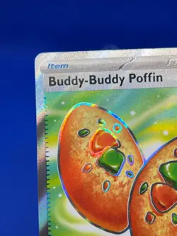 Pokemon ME01: Mega Evolution Buddy Buddy Poffin 167/132 Full Art Ultra Rare NM - Image 3