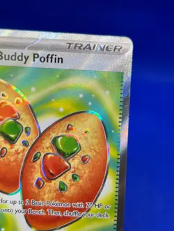Pokemon ME01: Mega Evolution Buddy Buddy Poffin 167/132 Full Art Ultra Rare NM - Image 5