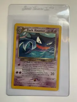 Pokemon Dark Haunter 36/105 Neo Destiny Uncommon Unlimited 50 HP English 2000 - Image 1
